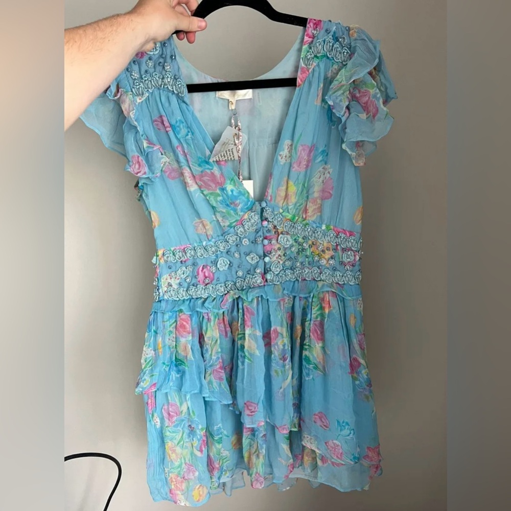 Love Shack Fancy Mini Dress! NWT!! Worn once for pictures and that is all.